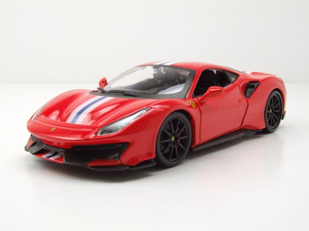 BBURAGO Ferrari 488 Pista, Supersportwagen-Modell, Produktbild 