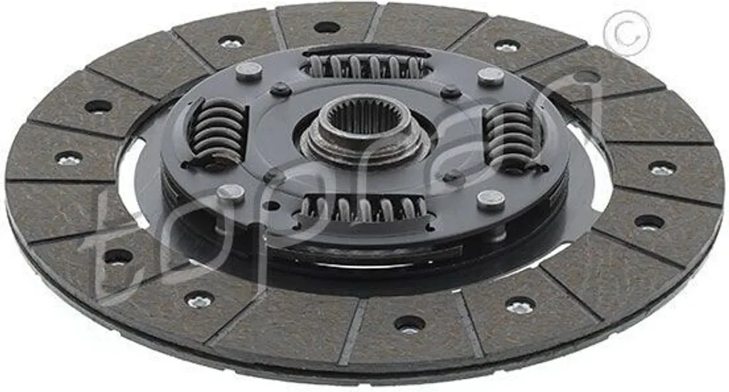Disque d'embrayage TOPRAN 111 819 pour VW Golf IV V VI et Polo 6R 9N