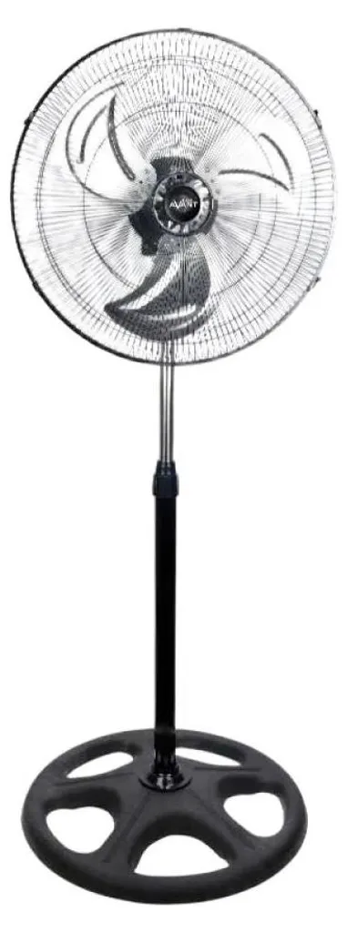 Ventilateur industriel 18 pouces anti-chaleur 45cm 70W noir pack de deux