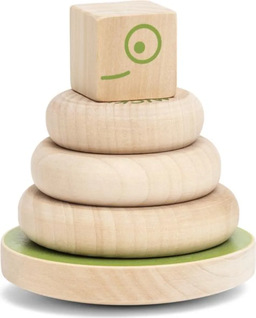 Tour d'empilage en bois Micki jouet éducatif classique pour enfant