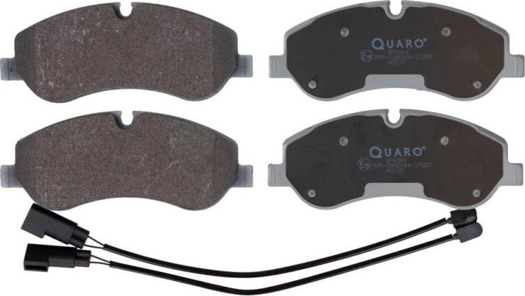 QUARO Bremsbeläge Satz Vorne Bremsklötze für FORD Transit Produktbild 