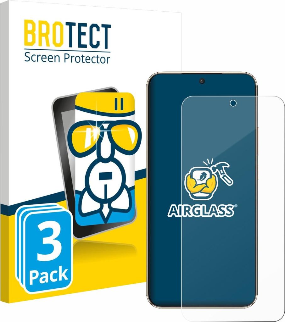 3x BROTECT Schutzglas für Honor X9d Schutzfolie Panzer Folie Glas Display Schutz klar