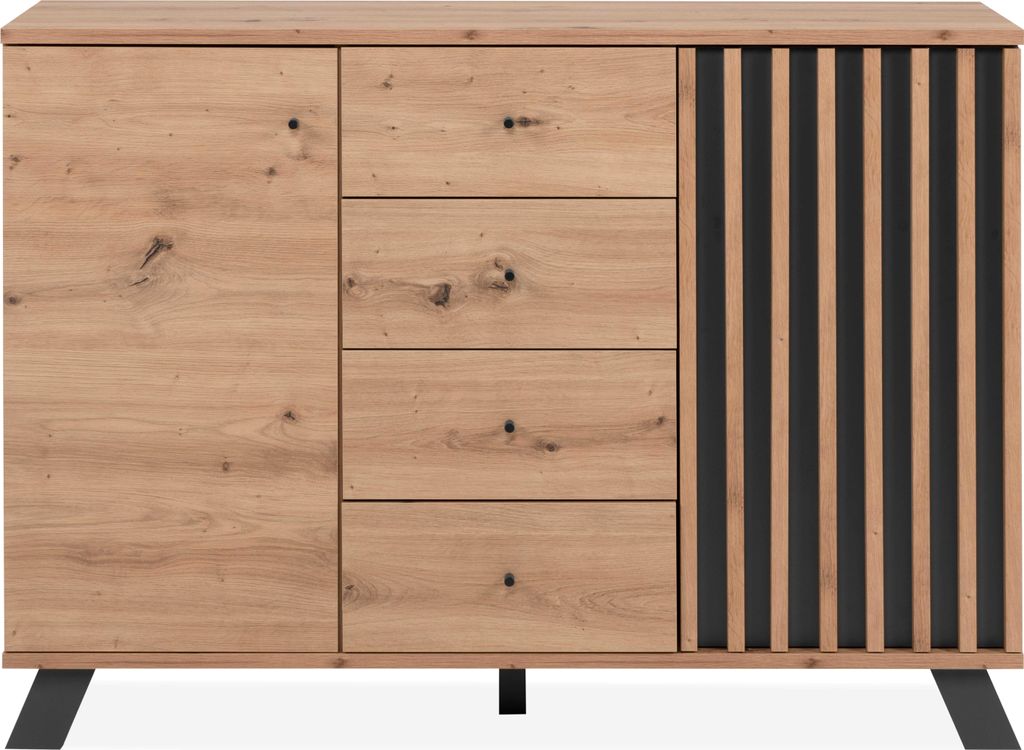 finori Medan 01B Kommode, Nachbildung Artisan Oak / Produktbild 