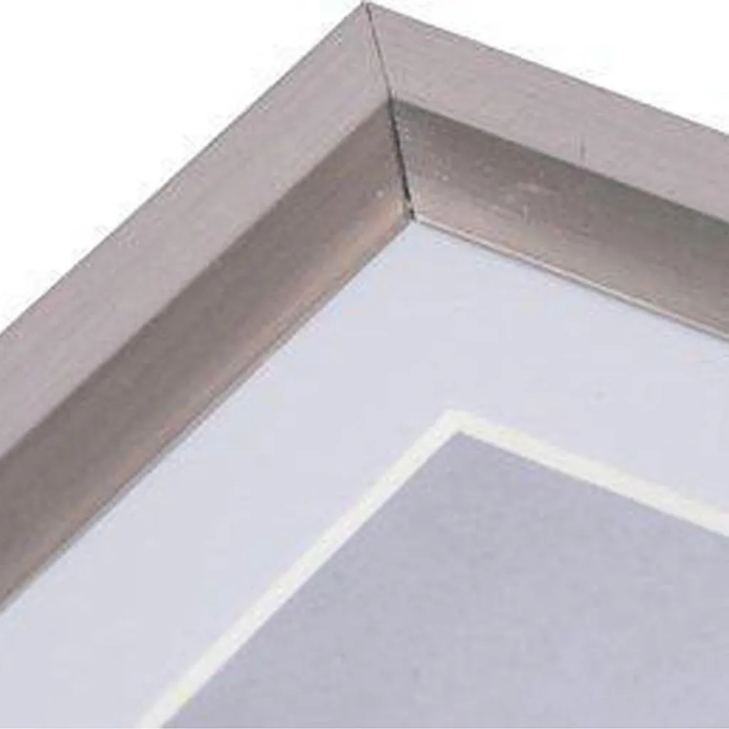 Offerta Cornice Henzo 50x70 Grigio Metallizzato + Passepartout 40x60 - 2