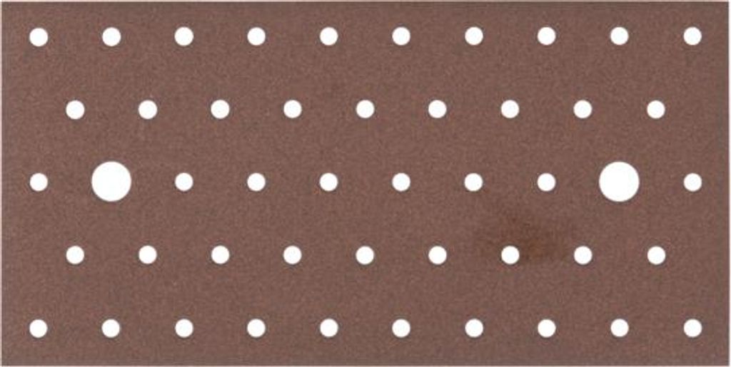 Alberts DURAVIS Lochplatte 200x100x2mm Rostbraun