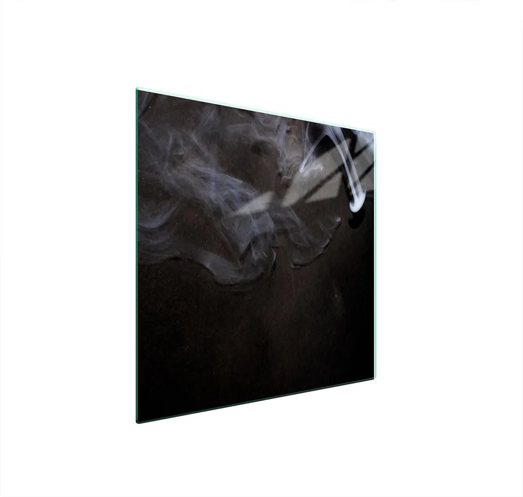 Piastra Di Protezione In Vetro Per Il Cuore 50X52 Fumo