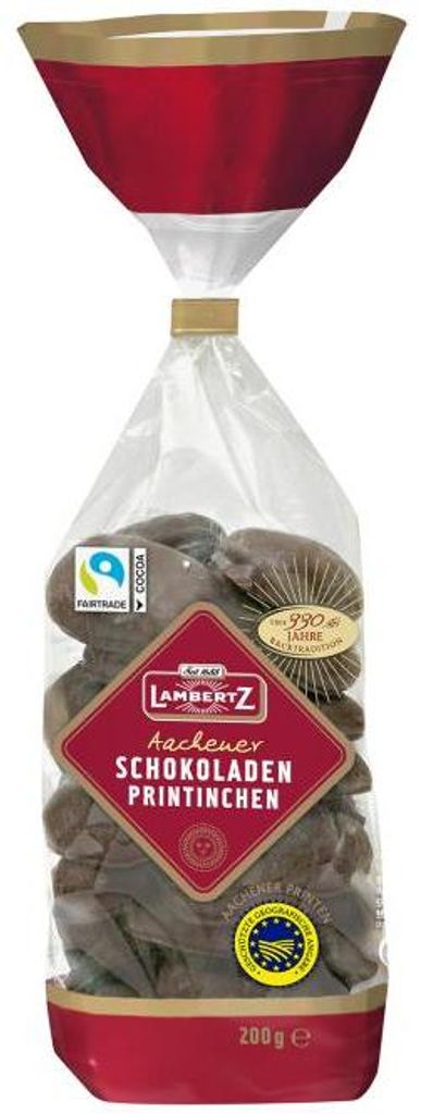 Lambertz Aachener Schokoladen Printinchen im Mini Format Produktbild 