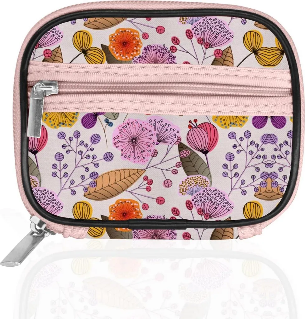 Portapillole 7 Giorni Blossom 03 - Con Borsa in Stoffa Antiscivolo