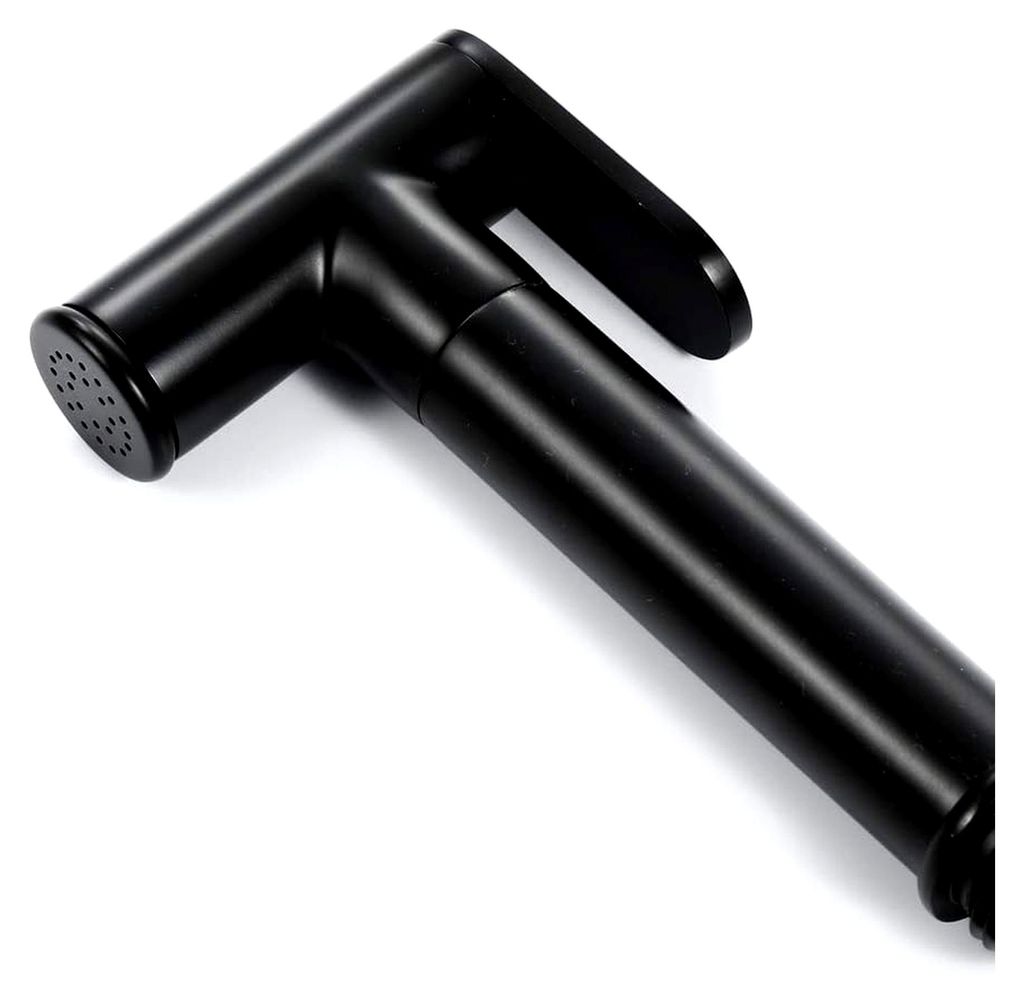 Toilettensprayer, mattschwarzer Messing-Duschsprühkopf, Anzug for Badezimmer, Stoffwindel, Haustier, C(A)