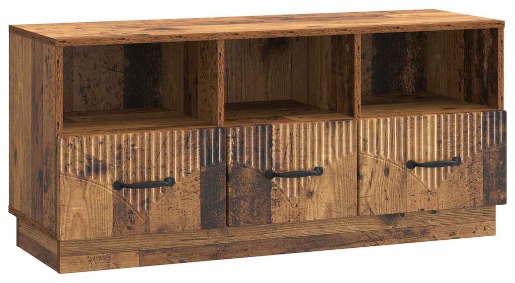 TV-Schränk Altholz 102 x 34,5 x 47 cm Holzwerkstoff