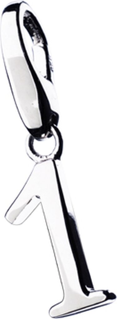 Charm Giorgio Martello Milano Zahl 1, Silber 925 Silber Onesize