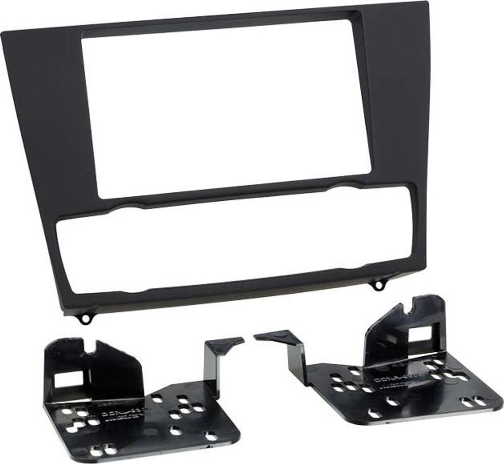 Radioblende 2-DIN | BMW 3er (E90 - E93) ohne Navigation | schwarz