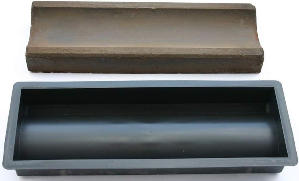 Schalungsform für Entwässerungsrinne, Boden-Rinne 50 cm, Schalungsform Nr.296, Betonform