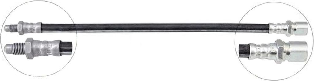 Bremsschlauch 346 mm INN M10x1.25 OUT M10x1.25 A.B.S. für u.a. AUTOBIANCHI A