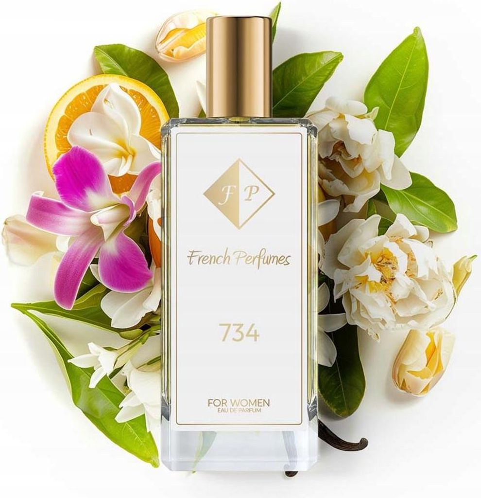 FP French Perfumes | Damenparfüm Nr. 734 – Myy Waay – 104 ml – 20 % Parfümöl | Blumiger Damenduft – Elegant, Feminin & Langanhaltend