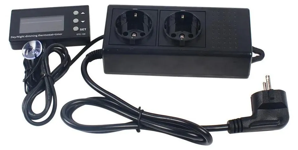 Thermostat Numérique Anti-Surchauffe avec Sonde pour Aquarium et Bac