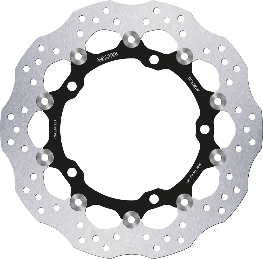 Paire de Disques de Frein Flottants Wave pour Kawasaki ZX-4R 400 2024