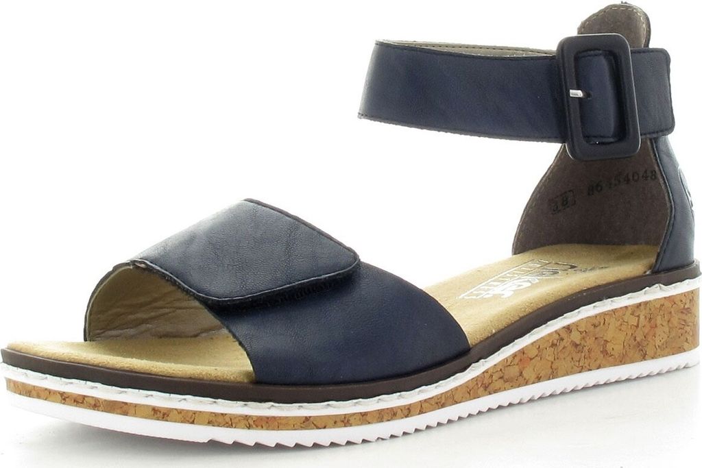 Rieker Damen Sandalen geschlossene Ferse Klettverschluss Produktbild 52