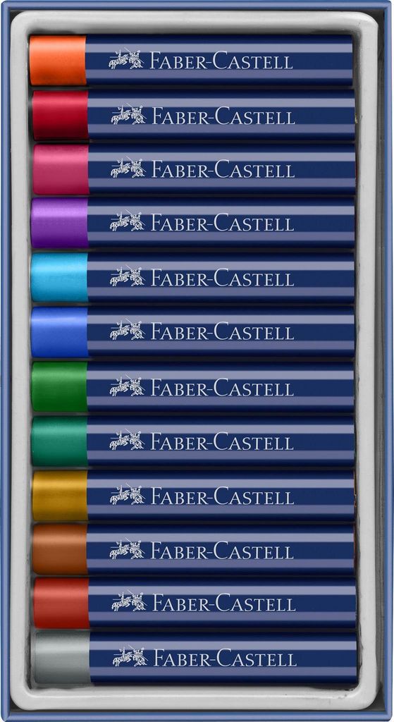 FABER-CASTELL 127014 FABER-CASTELL Metallic Ölkreide Immagine del prodotto 