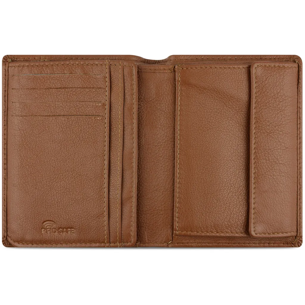 Porte-monnaie Banda Bugatti 021456 Cuir Cognac au Design Minimaliste - 3