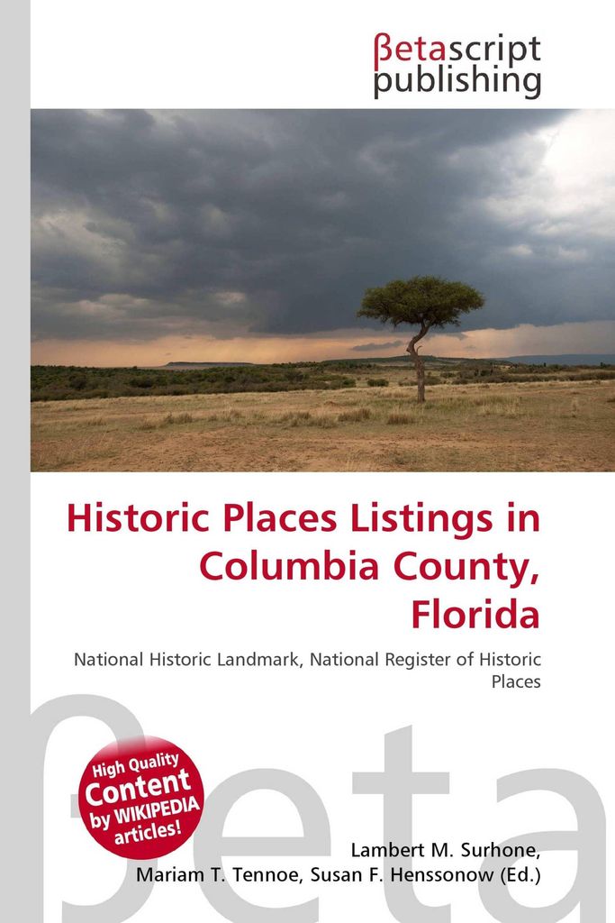 Historic Places Listings in Columbia County, Florida