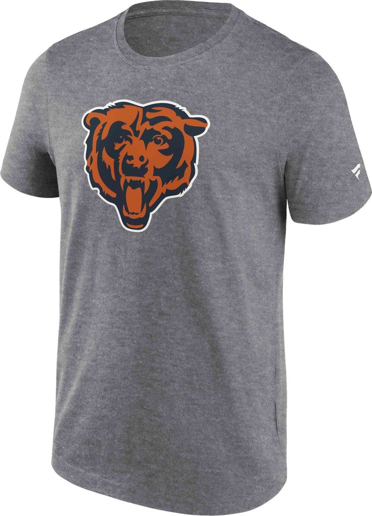 Fanatics - NFL Chicago Bears Primary Logo Graphic T-Shirt : Grau 3XL Farbe: Grau Größe: 3XL