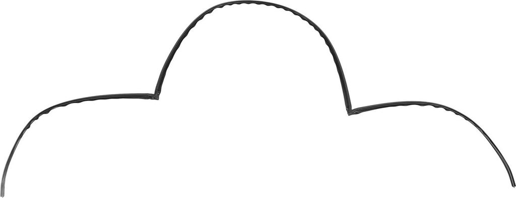 Heck Windschutzscheibe obere Dichtung Weatherstrip 51317061970 Gummi -Heckklappe Fensterstreifenverkleidung für E90 335XI Limousine E92