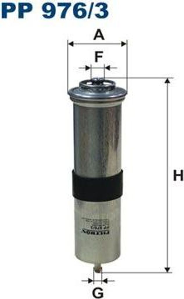 FILTRON PP 976/3 Kraftstofffilter OE 13327823413 kompatibel mit X4, X3, X1, 3er E91, 3er E92, 3er E93, 3er E90