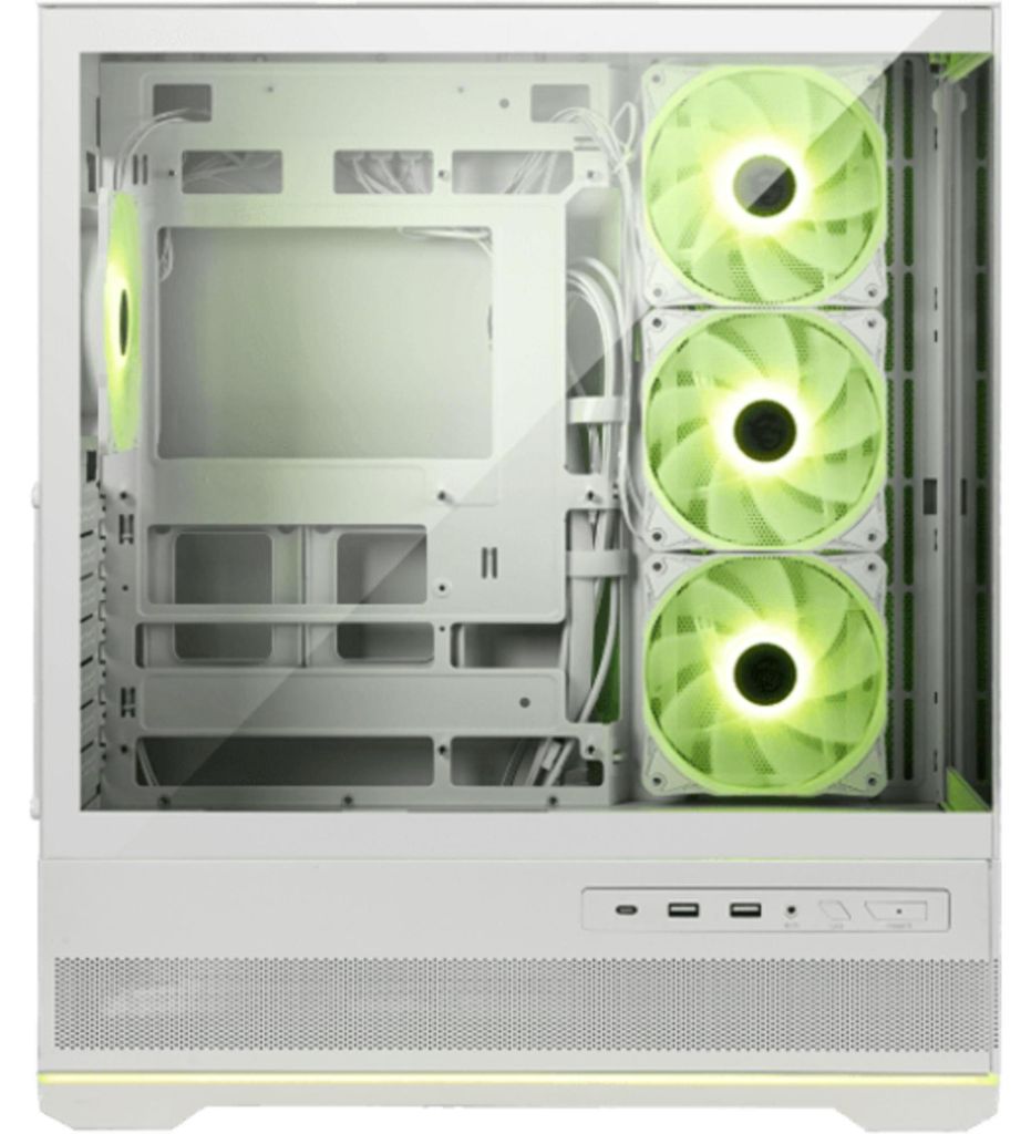 MSI MAG PANO 110R PZ WHITE, Midi Tower, PC, Biały, ATX, Zdjęcie produktu 