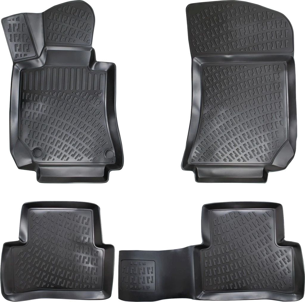3D Fussmatten passend für Mercedes E Klasse (W212) 2009-2016