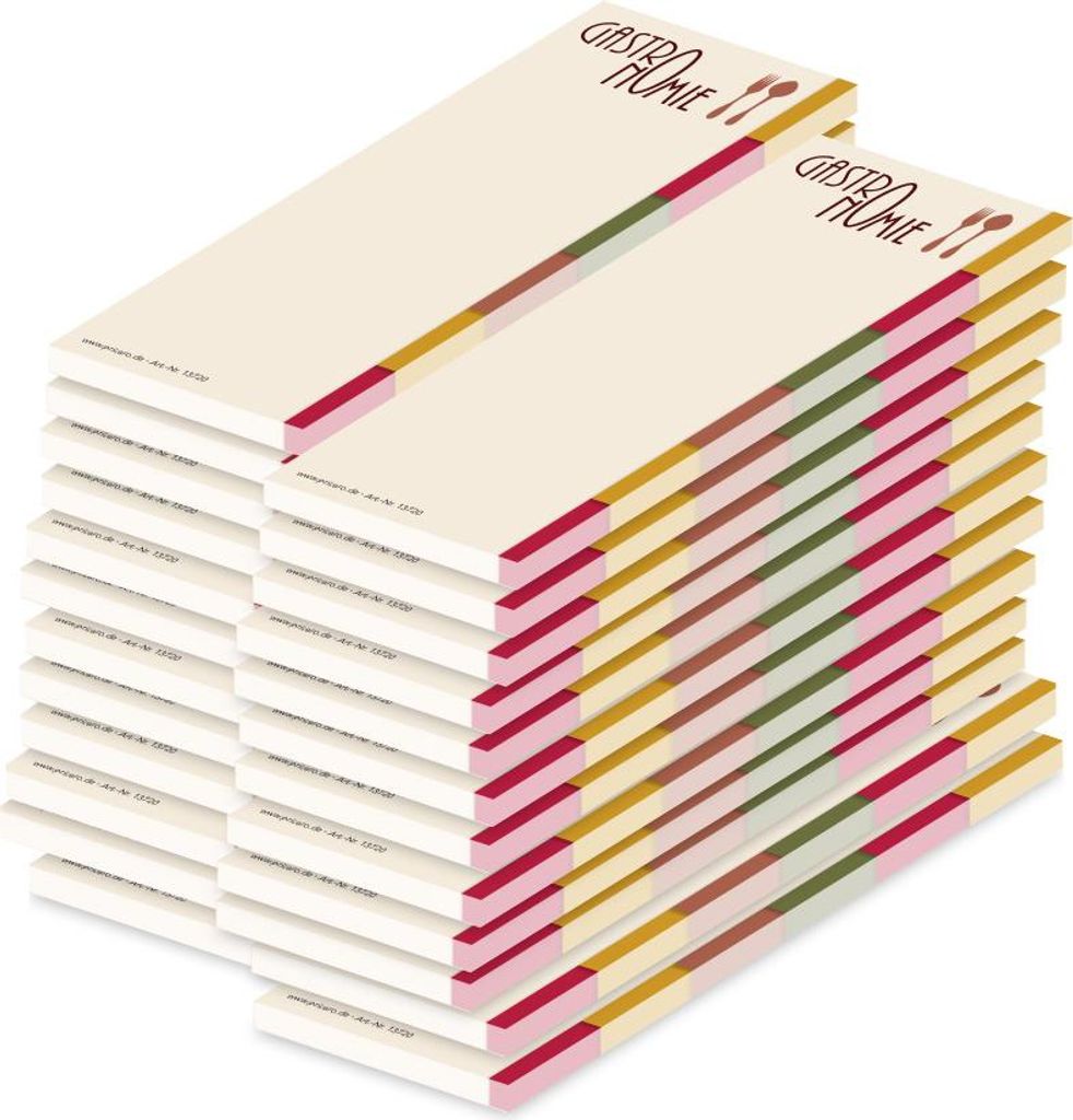 PRICARO Kellnerblock Gastronomie "Allgemein", 24 Stück