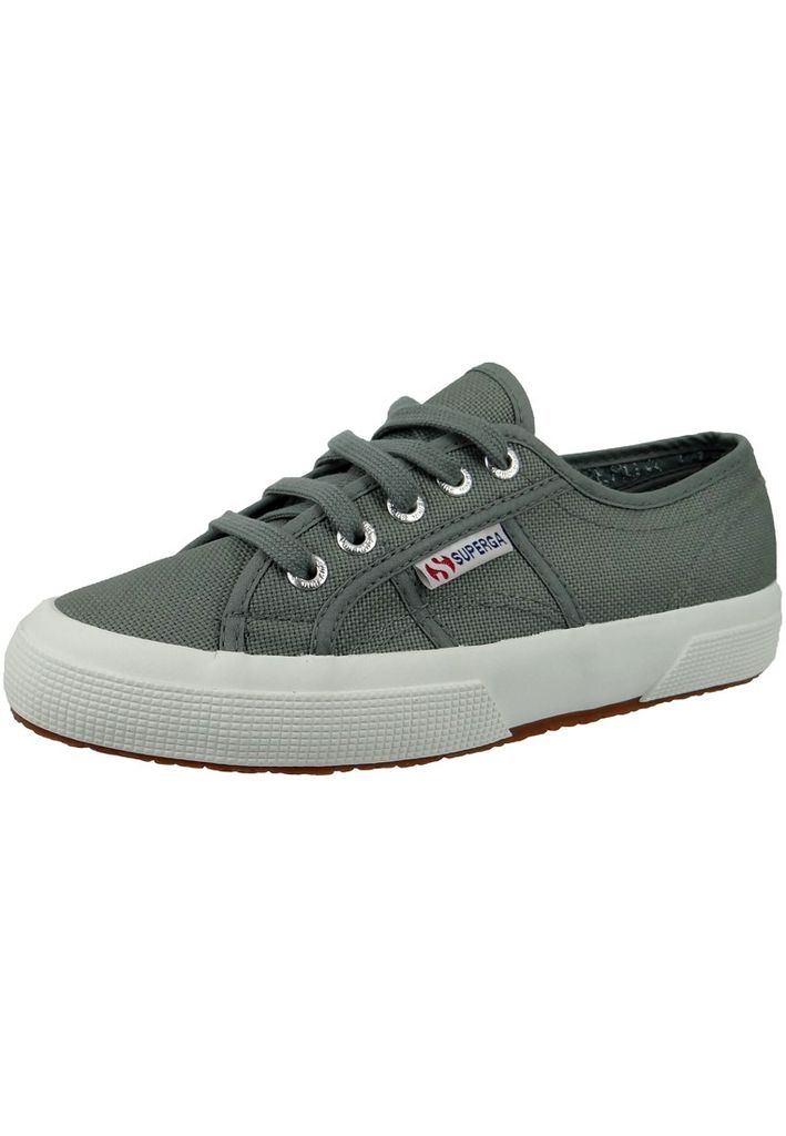 Superga 2750 Cotu Frauen Klassische Schnürung Le wand Turnschuhe Grau – 3,5 UK – 36 EU – 4,5 M/6 F US / Grau