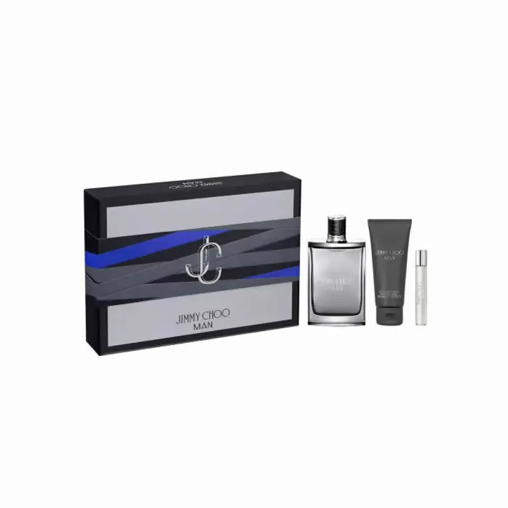 Jimmy Choo Man Coffret Eau de Toilette 100ml avec Miniature et Gel Douche