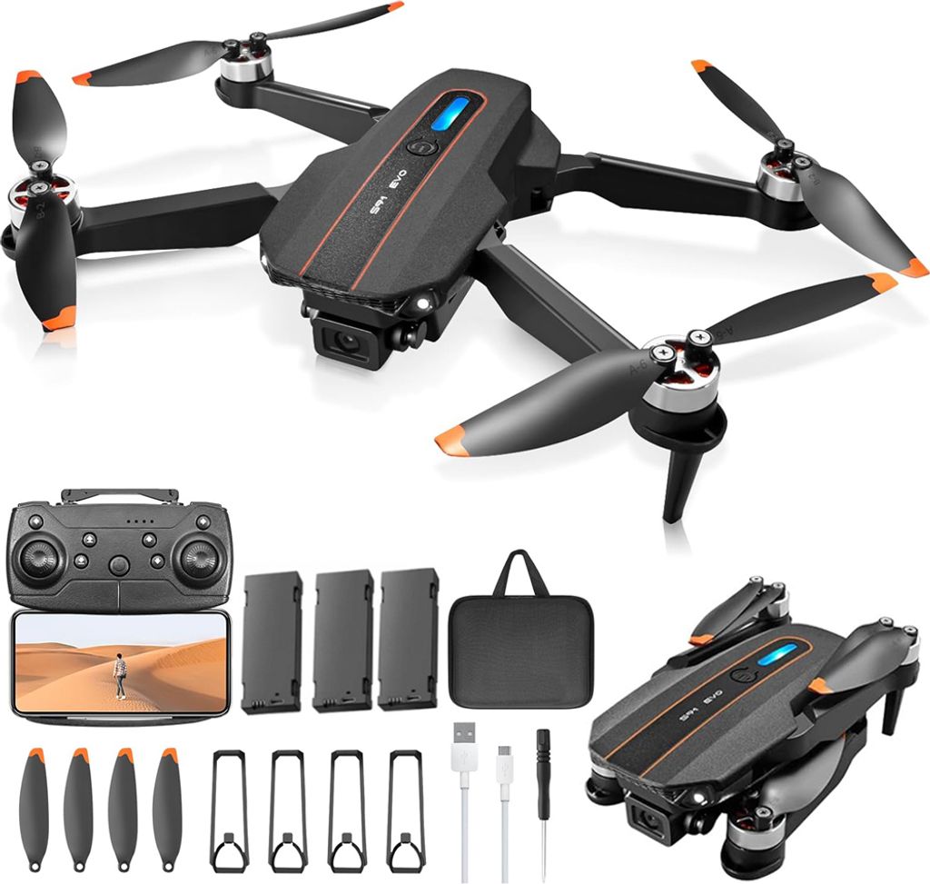Drohnen mit Kamera 4K HD RC Quadrocopter Kaufland