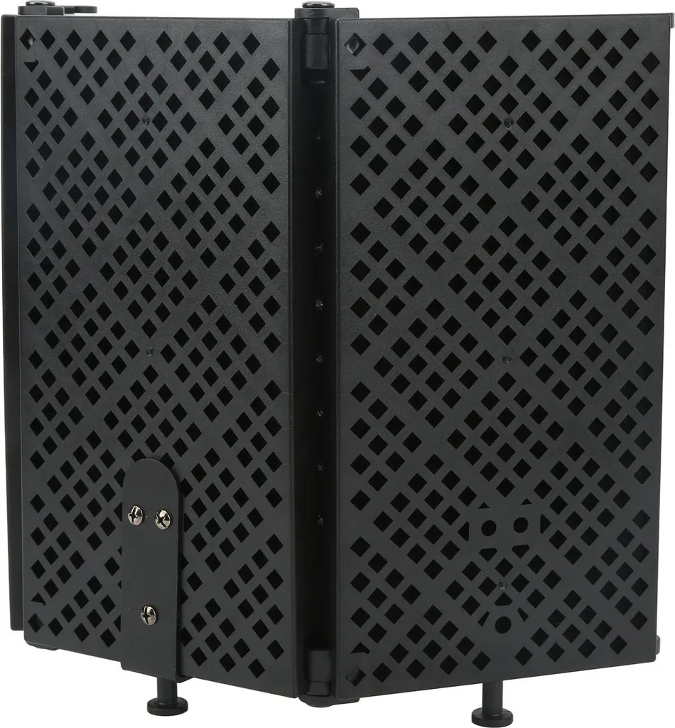 Protection microphone pliable anti-réflexion avec isolation multicouche