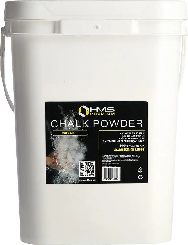 Magnésie pour gymnastique et sport de force 2 250 g grip de fer