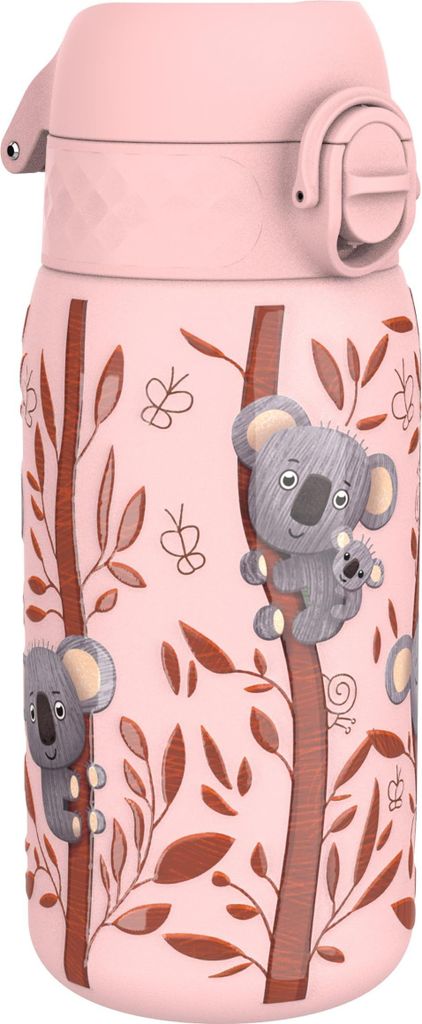 Kinder-Trinkflasche, Edelstahl, 400 ml, Koala, Ion8 Produktbild 