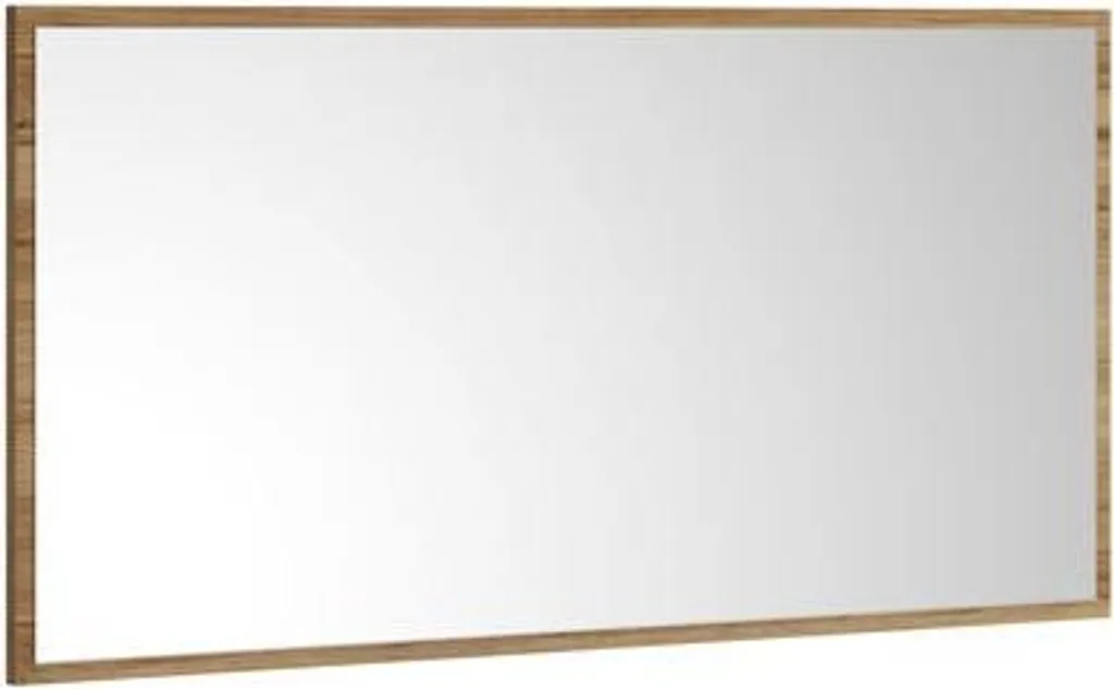 Miroir décoratif mural en bois chêne de Catane ANDOVER pour votre salon