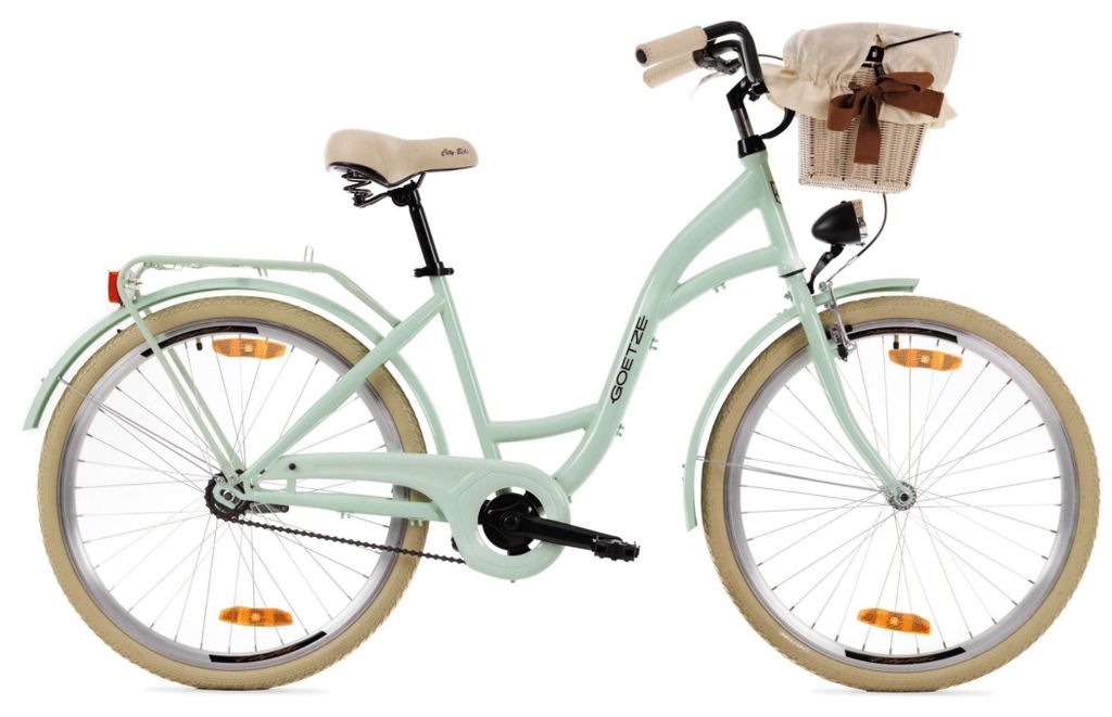 Mestský bicykel Goetze Style 26" – 1 rýchlosť, oceľový rám Obrázok produktu 