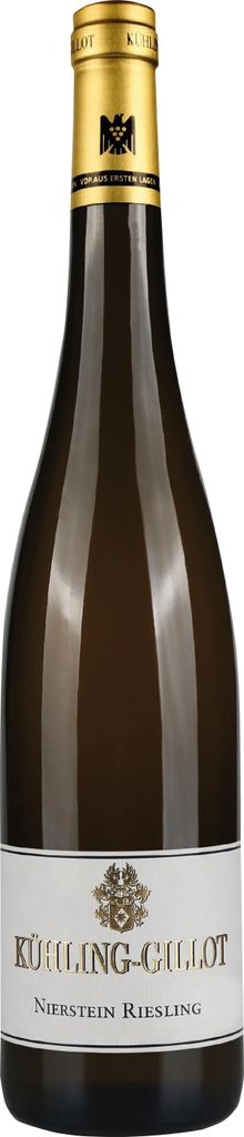 Weingut Kühling-Gillot Nierstein Riesling trocken DE-ÖKO-039* Rheinhessen 2018 Wein ( 1 x 0.75 L )