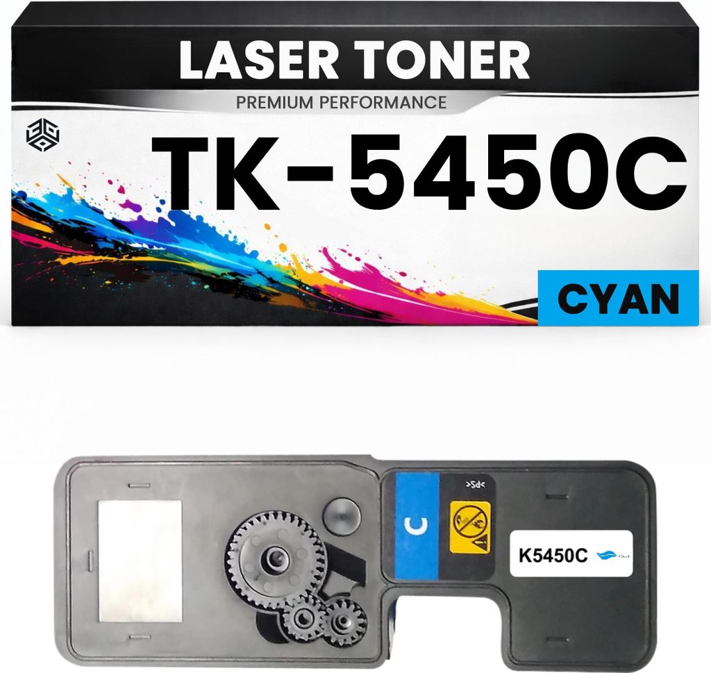 Toner TK-5450C Cyan hochwertige Kyocera alternative TK5450C Premium & für Kyocera ECOSYS PA2600cwx, PA2600cx, MA2600cfx, MA2600cwfx