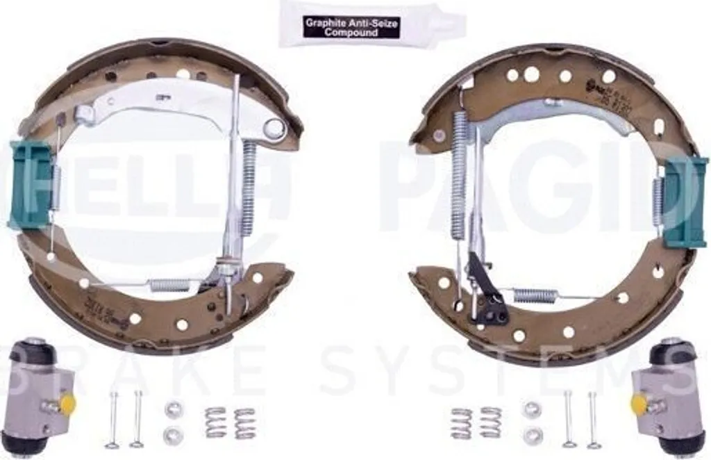 Plaquettes de Frein HELLA 8DB 355 005-121 pour Peugeot 206 et 206+