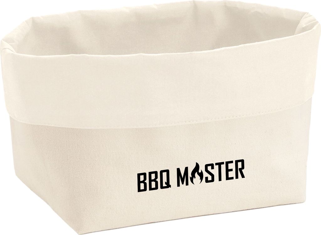 Huuraa Organizer BBQ Master Grillen 3 Liter Medium Canvas Baumwolle Utensilo Geschenkidee