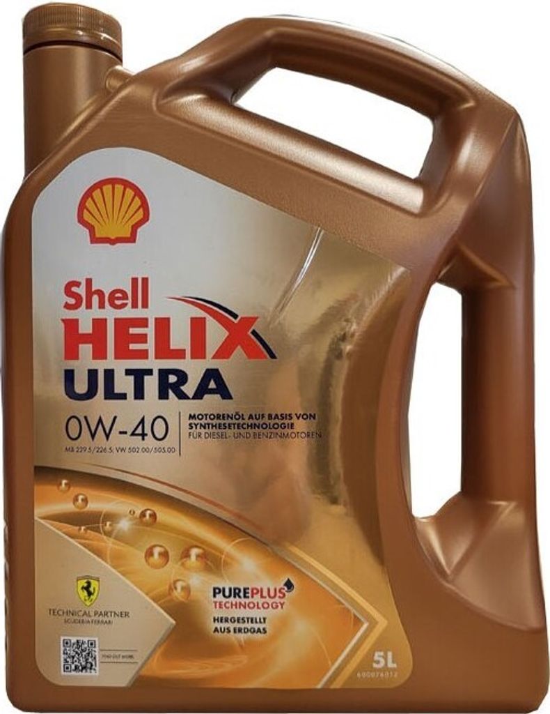 Shell Helix Ultra 0W-40 5L Produktbild 