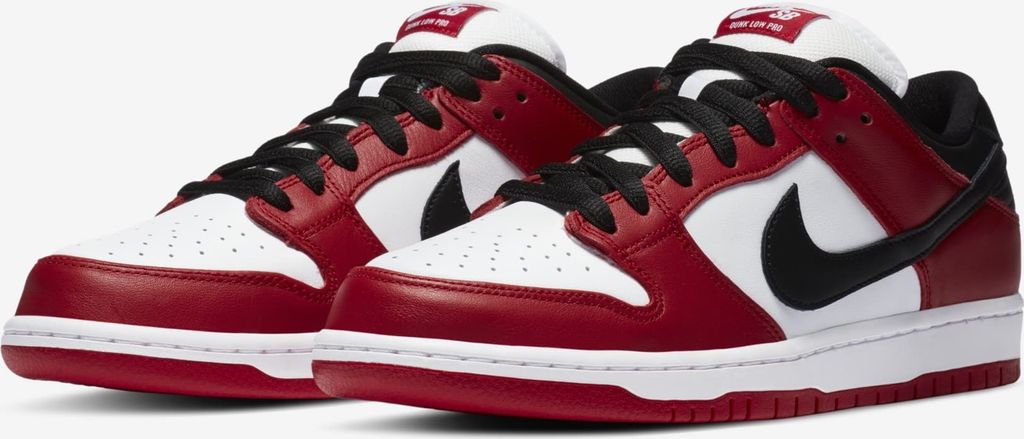 Nike SB Dunk Low Pro "J-Pack Chicago" BQ6817-600, Größe: 45