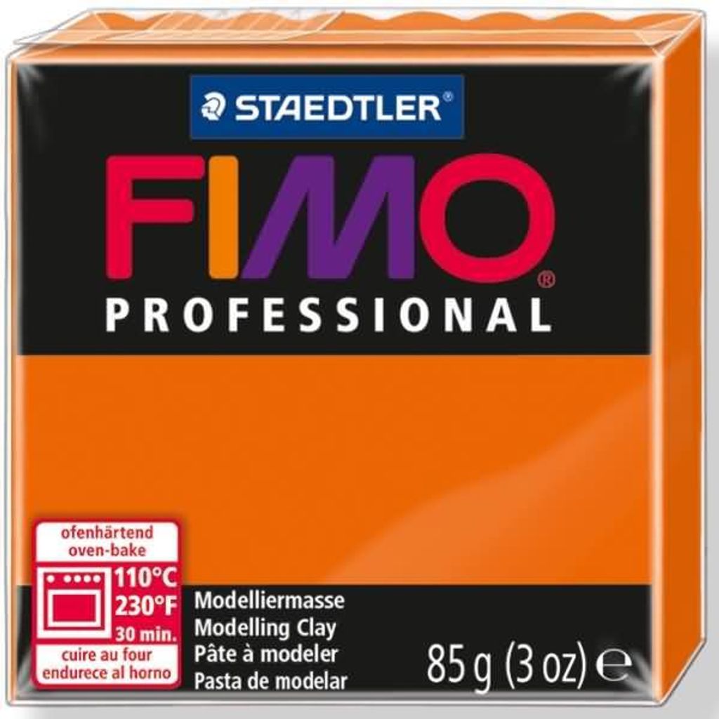 Staedtler FIMO 8004-004, Knetmasse, Orange, 1 Stück(e), 1 Produktbild 