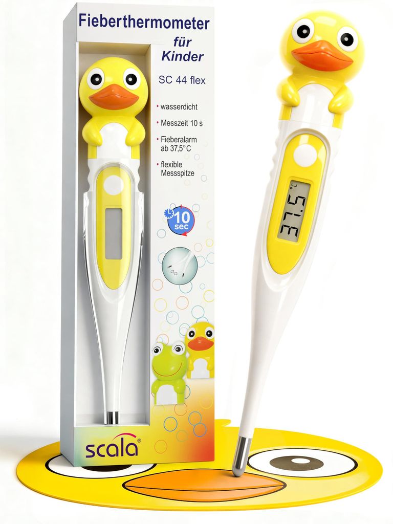 Thermomètres digitaux flexibles SC 44 pour bébés et enfants Image du produit 