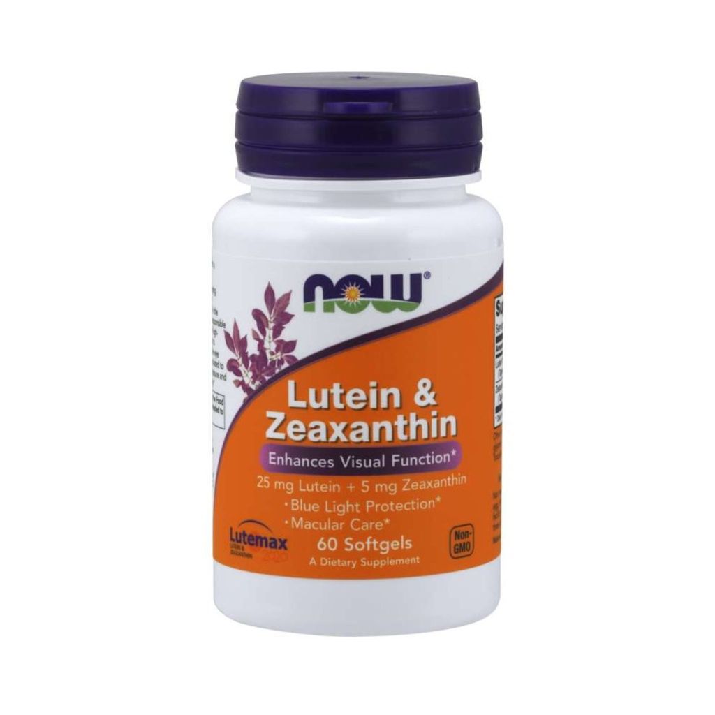 Voedingssupplementen: NOW Foods Luteïne 25 mg en Productafbeelding 