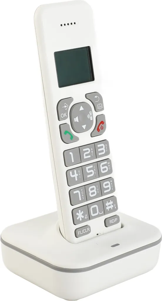 Téléphone fixe sans fil DECT avec combiné extensible et écran rétroéclairé - 2