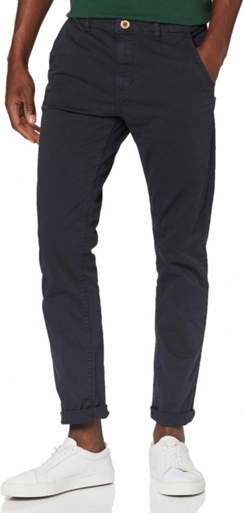 Blend BHNight Herren Chino Hose Stoffhose Chinohose mit Stretch Slim Fit